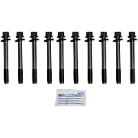 016-1049 Beck Arnley OE Replacement Cylinder Head Bolt, Set of 10
