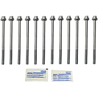 016-1072 OE Replacement Series Cylinder Head Bolt, Set of 12