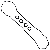 036-1994 Driver Side Valve Cover Gasket