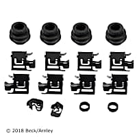 084-1637 OE Replacement Series Brake Hardware Kit - Direct Fit, Kit