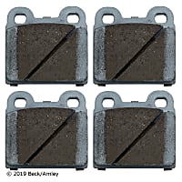 085-0654 Premium Series Organic Brake Pad Set