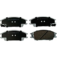085-1337 Front 2-Wheel Set Ceramic Brake Pads, Premium Series