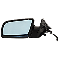 Driver Side Mirror, Power, Manual Folding, Heated, Paintable, Without Signal Light, Without memory, Without Puddle Light, Without Auto-Dimming, Without Blind Spot Feature, Base Model