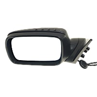 Driver Side Mirror, Power, Power Folding, Heated, Paintable, Without Signal Light, Without memory, Without Puddle Light, Without Auto-Dimming, Without Blind Spot Feature