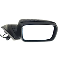 Passenger Side Mirror, Power, Power Folding, Heated, Paintable, Without Signal Light, Without memory, Without Puddle Light, Without Auto-Dimming, Without Blind Spot Feature