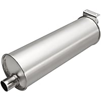 Driver or Passenger Side Muffler, 4WD, Without California Emissions; Requires Part # [104-1038]; Requires Part # [104-8042] (2) Insulators, 2.4L