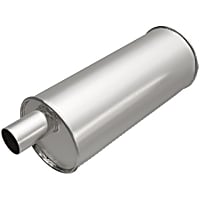 Driver or Passenger Side Muffler, To 10, 000lbs. Gross Vehicle Weight, 8 Cyl 6.5L