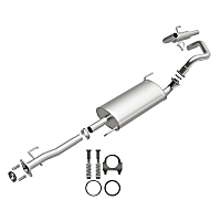 106-0075 Direct-Fit Exhaust Series - 2003-2009 Exhaust System - Made of Aluminized Steel