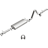 106-0087 Direct-Fit Exhaust Series - 2000-2003 Dodge Durango Cat-Back Exhaust System - Made of Aluminized Steel