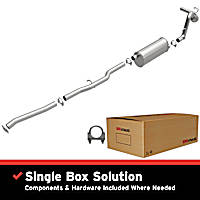 106-0205 Direct-Fit Exhaust Series - 2005-2010 Exhaust System - Made of Aluminized Steel