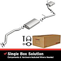 106-0279 Cat-Back Exhaust System, 6, 3.6, Made of Aluminized Steel, Direct-Fit Exhaust Series