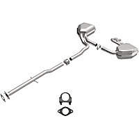 106-0366 Direct-Fit Exhaust Series - 2002-2008 Mini Cooper Exhaust System - Made of Aluminized Steel