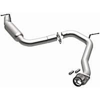 Rear Muffler, Natural, 4 Cyl 2.5L, Rear Muffler Series