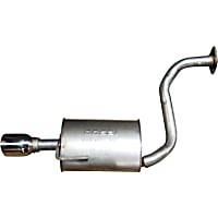 Passenger Side Muffler, 6 Cyl 3.5L