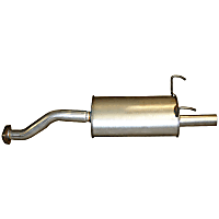 Rear Muffler, 4 Cyl 2.0L