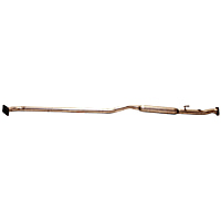 Rear Muffler, Central; Center, Natural, 6 Cyl 3.0L