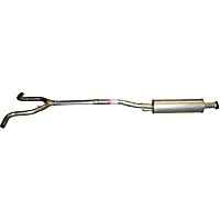 290-099 Resonator - Natural, Aluminized Steel, Direct Fit, Sold individually