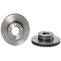 09.A917.11 Front Brake Disc, Plain Surface, Vented, 5 Lugs, 315 mm,, Premium UV Coated Series