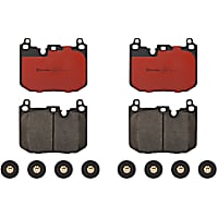 P06097N Front NAO Series Ceramic Brake Pad Set