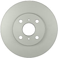 50011246 Front, Driver or Passenger Side Brake Disc, Plain Surface, Vented, QuietCast Series