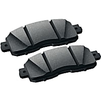 Front 2-Wheel Set Ceramic Brake Pads, Quietcast Premium Series