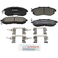 BC815A Front 2-Wheel Set Ceramic Brake Pads, Quietcast Premium Series