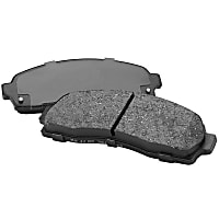BE1687H Front 2-Wheel Set OE comparable Brake Pads, Euroline Series