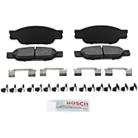 BE805H Front Blue Series Semi-Metallic Brake Pad Set