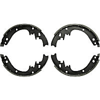 BS462R Rear Brake Shoe Set, Blue Series