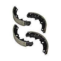 BS553R Rear Brake Shoe Set, Blue Series