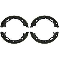 BS777 Parking Brake Shoe - Direct Fit, 2-Wheel Set