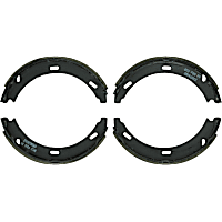 BS816 Parking Brake Shoe - Direct Fit, 2-Wheel Set