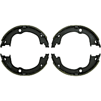 BS932 Parking Brake Shoe - Direct Fit, 2-Wheel Set