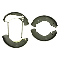 BS982 Parking Brake Shoe - Direct Fit, 2-Wheel Set