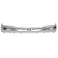 Front Bumper, Chrome, Without Mounting Brackets