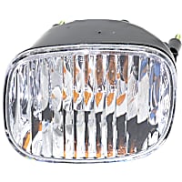 Front, Driver Side Turn Signal Light, With bulb(s)