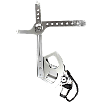 Front, Driver Side Power Window Regulator, With Motor