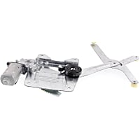 Front, Passenger Side Power Window Regulator, With Motor