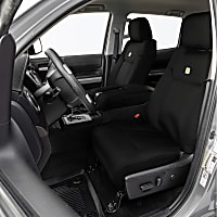 Carhartt Super Dux PrecisionFit Series Front Row Seat Cover - Black (Mfr. Color), Custom Fit