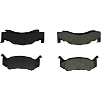 102.0123 Front 2-Wheel Set Semi-Metallic Brake Pads, C-Tek Series