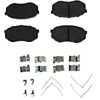 105.0433 Front 2-Wheel Set Ceramic Brake Pads, Posi-Quiet Series
