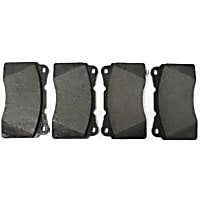 105.1001 2-Wheel Set Ceramic Brake Pads, Posi-Quiet Series