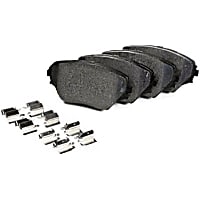 106.16111 Front Posi-Quiet Extended Wear Series Semi-metallic Brake Pad Set