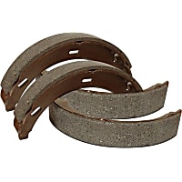 111.0647 Parking Brake Shoe - Direct Fit, 2-Wheel Set