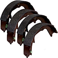 111.0982 Parking Brake Shoe - Direct Fit, 2-Wheel Set