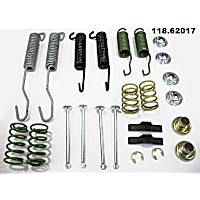 118.62017 Direct Fit Brake Drum Hardware Kit, Kit