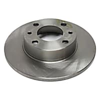 121.04 Brake Disc, Plain Surface, Solid, 4 Lugs, 227.08 mm,, C-Tek Series