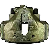 141.38017 Brake Caliper, Remanufactured, Semi-loaded (Caliper & Hardware) Type, Sold Individually, Includes bracket