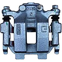 141.42593 Brake Caliper, Remanufactured, Semi-loaded (Caliper & Hardware) Type, Sold Individually, Includes bracket