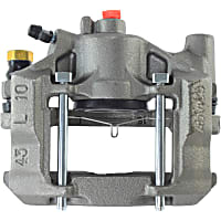 141.44614 Brake Caliper, Remanufactured, Semi-loaded (Caliper & Hardware) Type, Sold Individually, Includes bracket